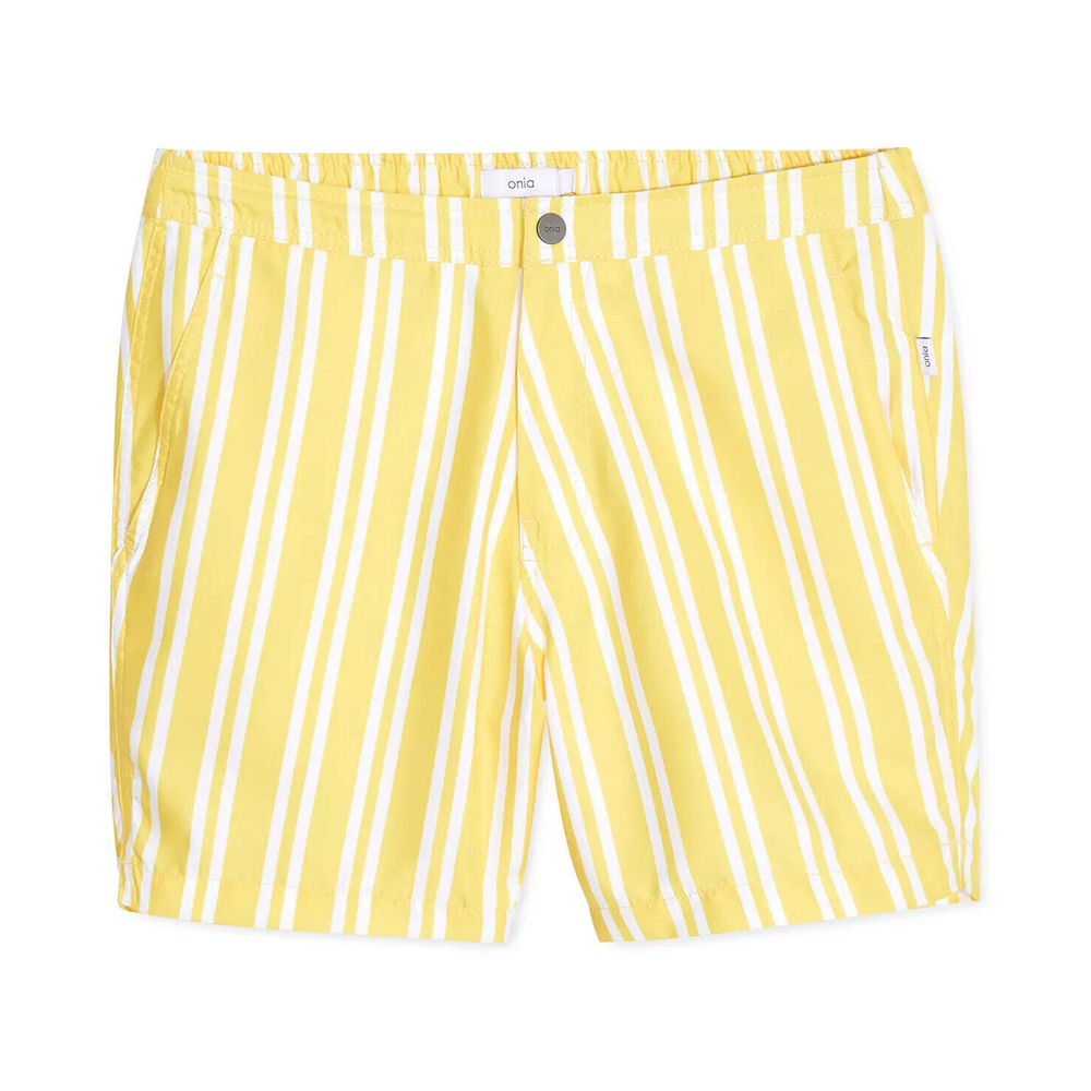 Onia Men's Calder 6" Sailor Stripe Swim Shorts Trunks XXL $110 New 2XL
